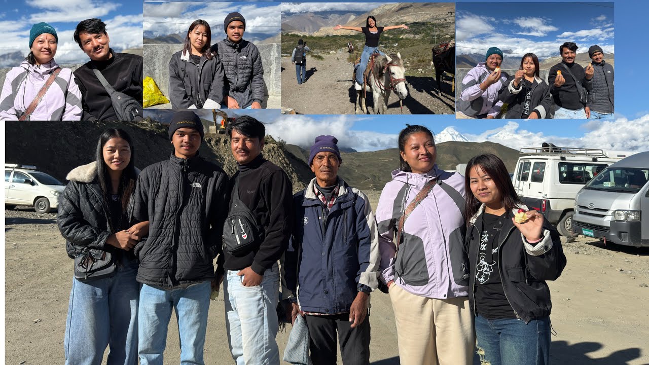 Mustang day2 MuktiNath gumgham pani sakiyo next video ko lagi Sabai Jana le subscribe ￼gardinu hola🙏