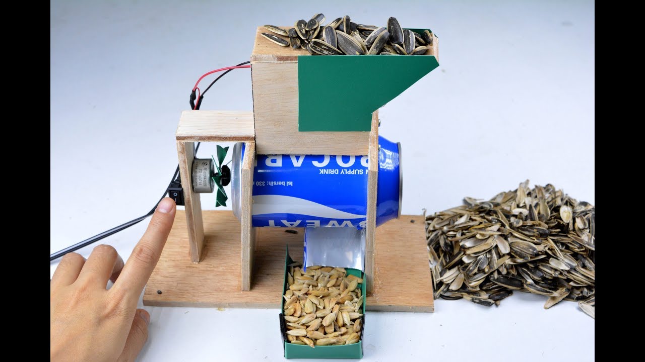 First in the World ! How to Make a Kwaci peeler , You Can Make it at Home