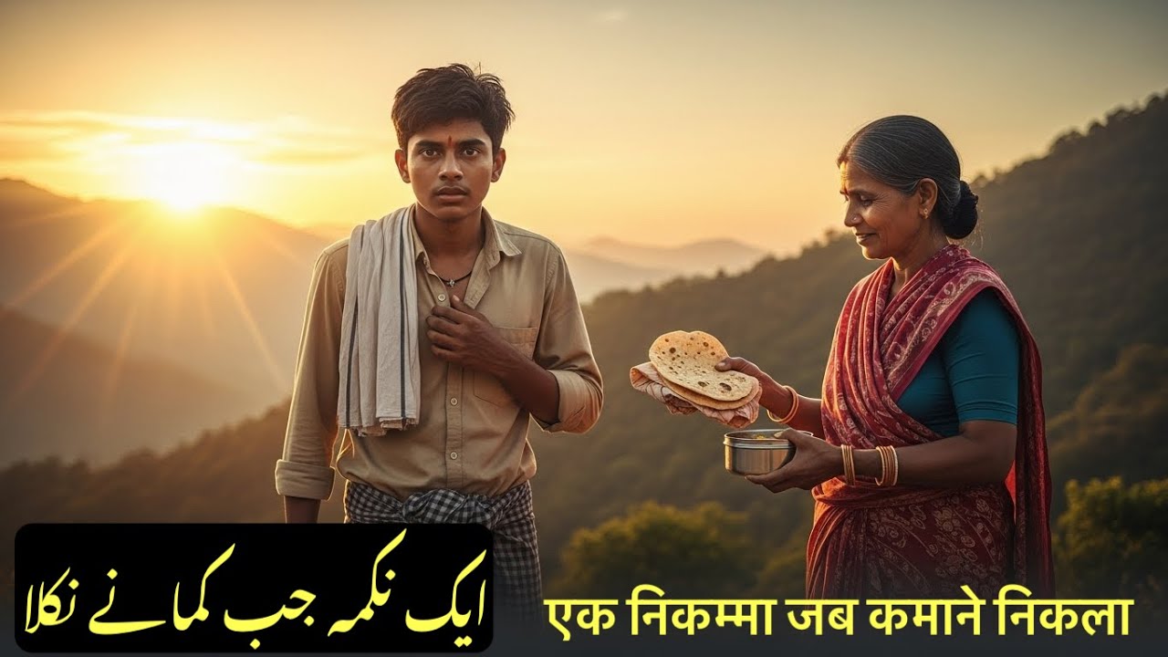 🔥 Nikamma Jab Kamane Nikla | Sab Ne Hans Diya, Phir Kya Hua? | Moral Story in Urdu Hindi