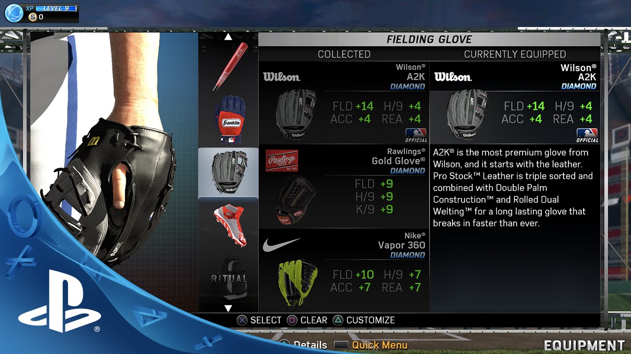 MLB 15 The Show - Universal Rewards & Licensed Equipment | PS4