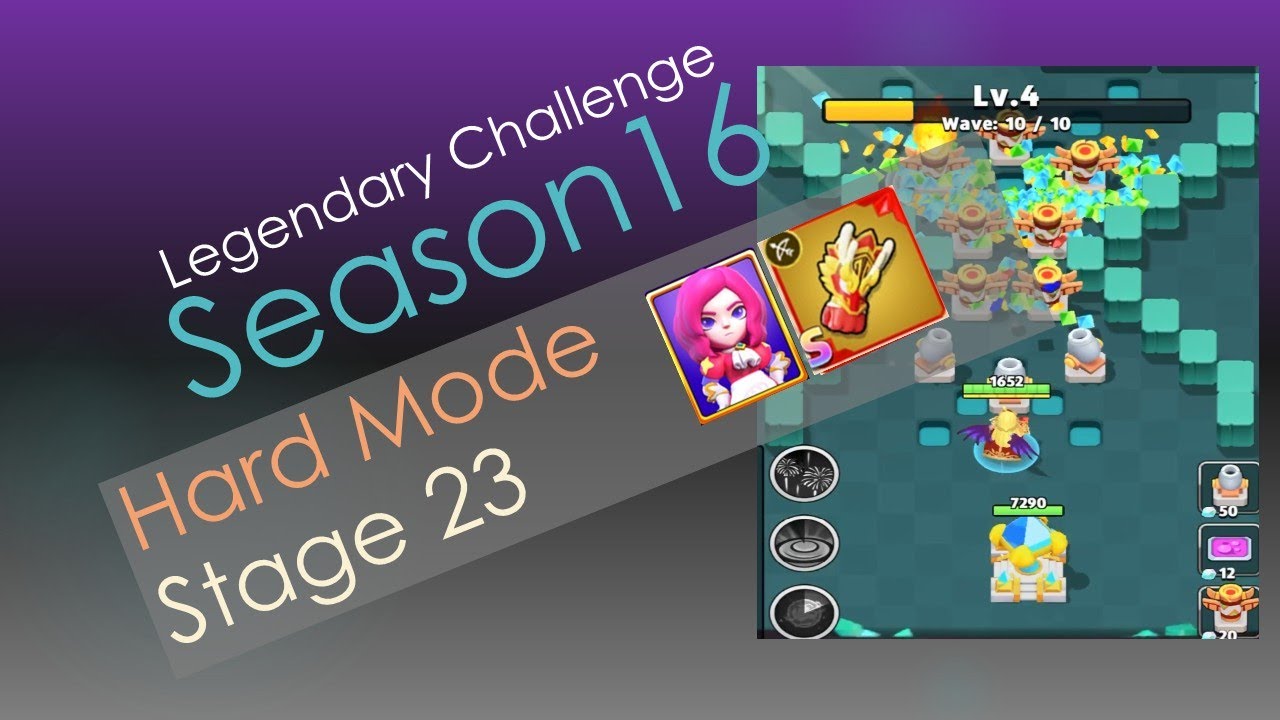 ARCHERO: Legendary Challenge S16 Hard Mode Stage 23