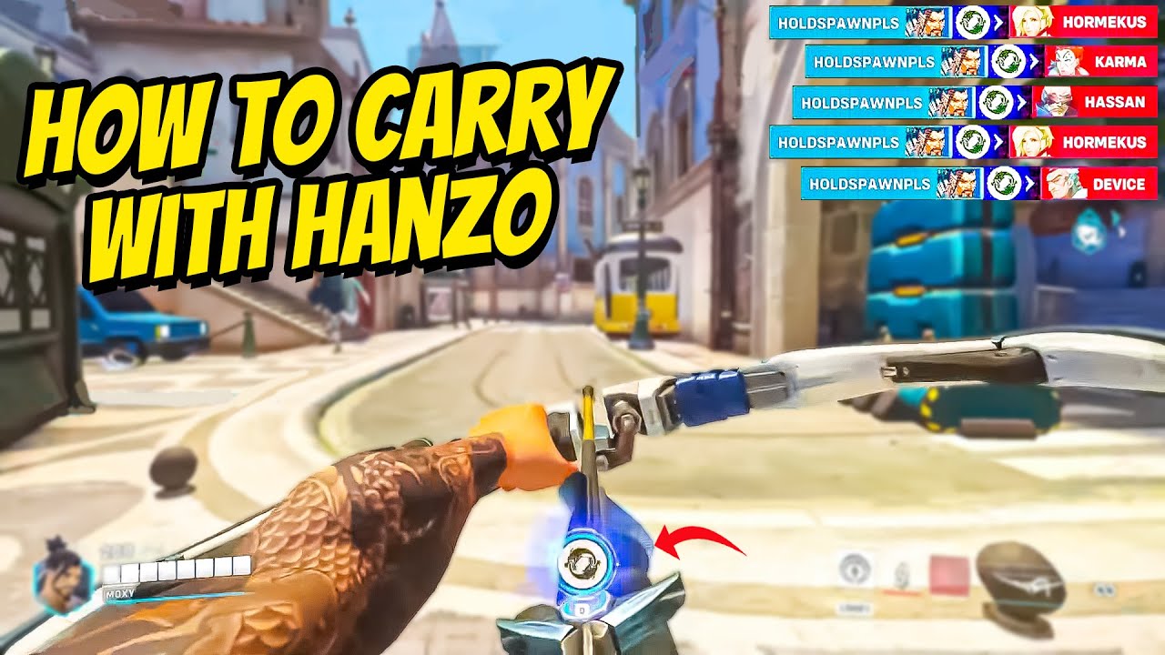 M0xyy Shows HOW To CARRY With Hanzo In Overwatch 2 Season 4