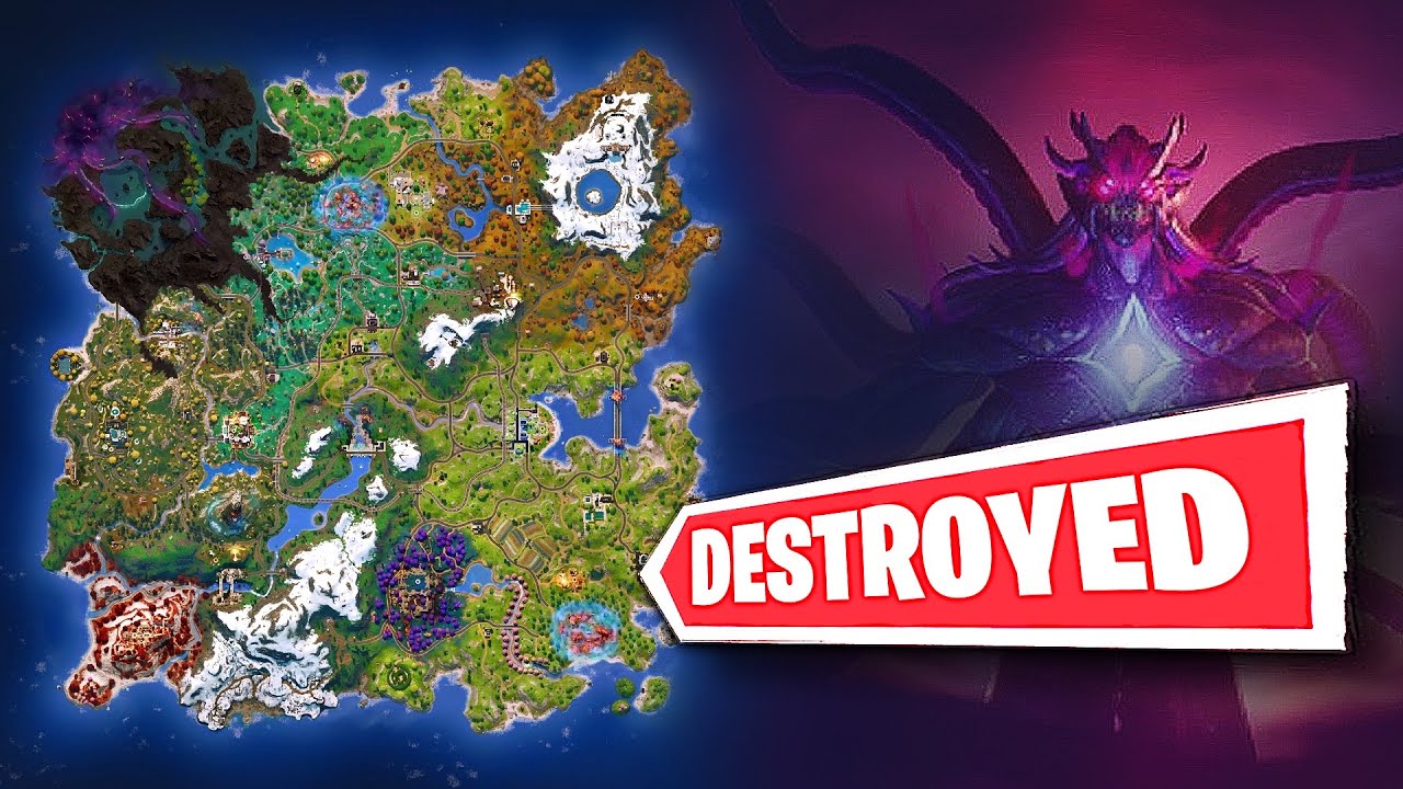 Fortnite Lost And Broken - Chapter 6 Map Concept