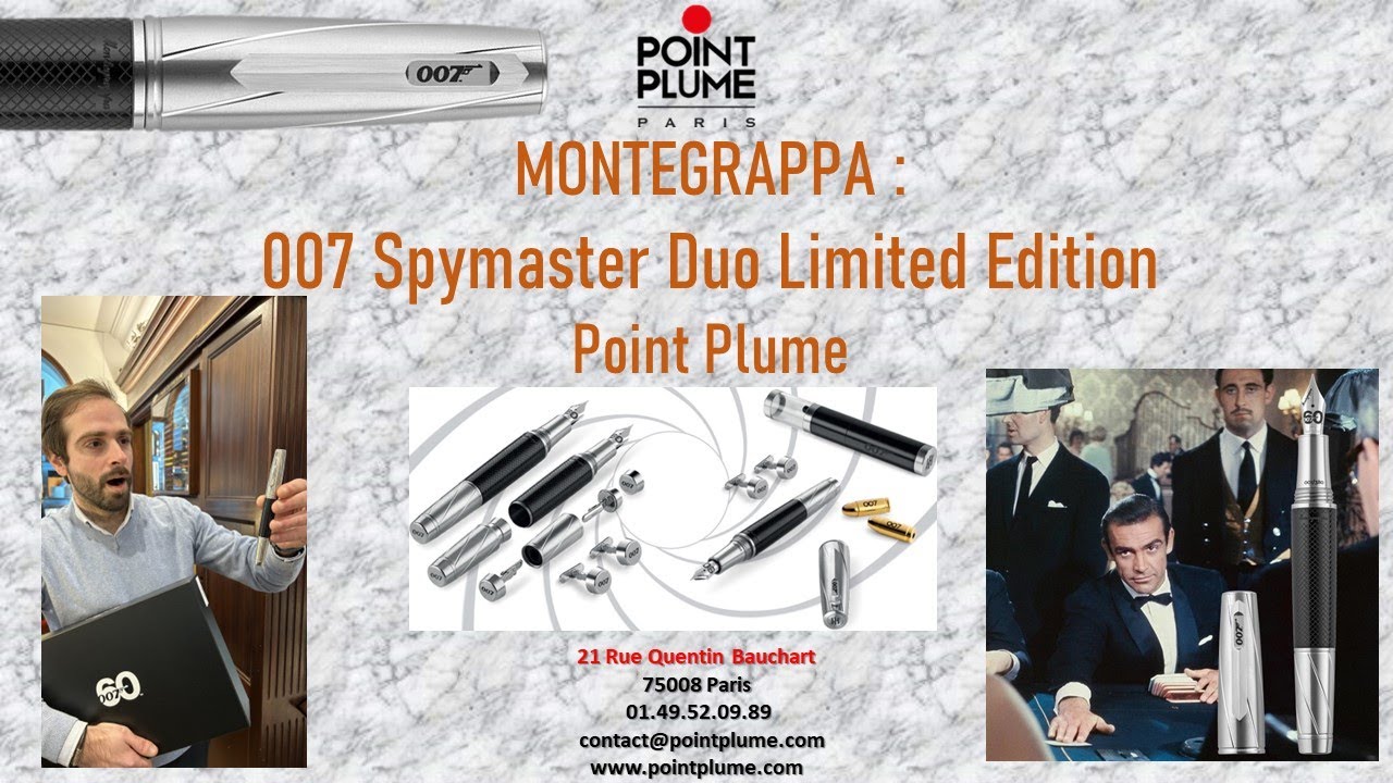 MONTEGRAPPA : PEN 007 Spymaster Duo limited Edition