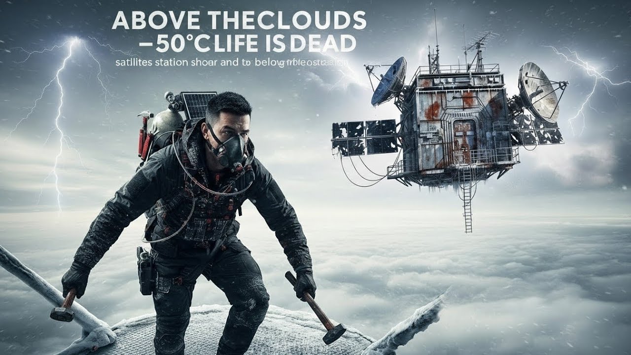 Surviving in an Abandoned Satellite Station Above the Clouds | No Life Zone –50°C