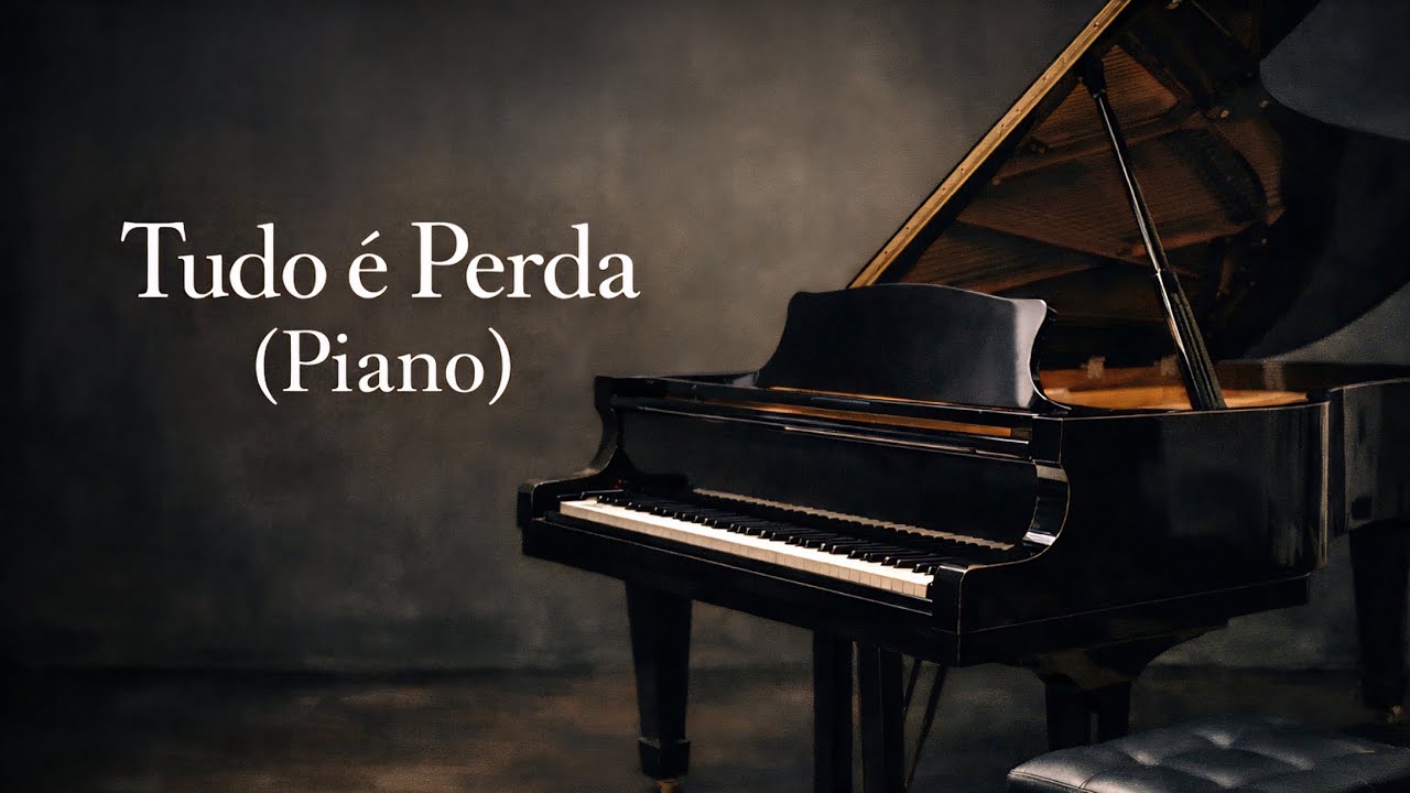TUDO É PERDA (PIANO) | Cover Henrique Gomes