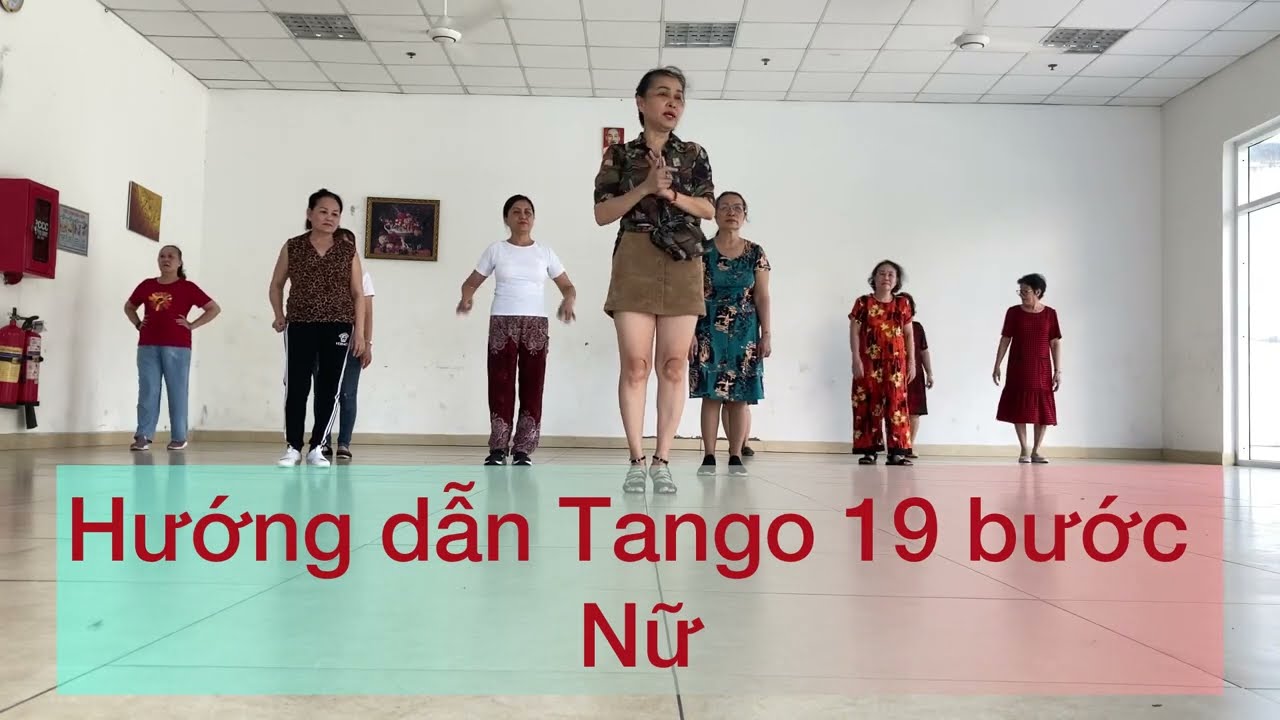 Hướng dẫn Tango 19 bước lớp 1- Bước Nu #acount #huongdan #khieuvu #tango