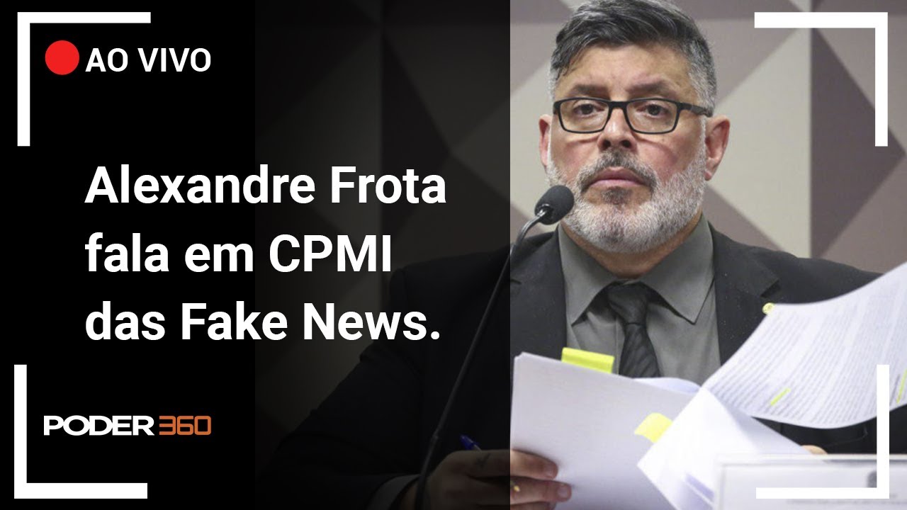 AO VIVO: Alexandre Frota fala em CPMI das Fake News