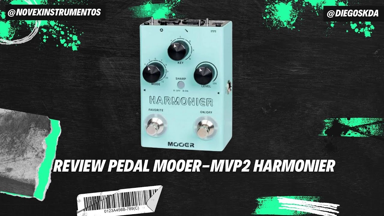 Review Pedal MOOER MVP2 HARMONIER #guitarra #pedal #pedalboard #instrumentos #musica