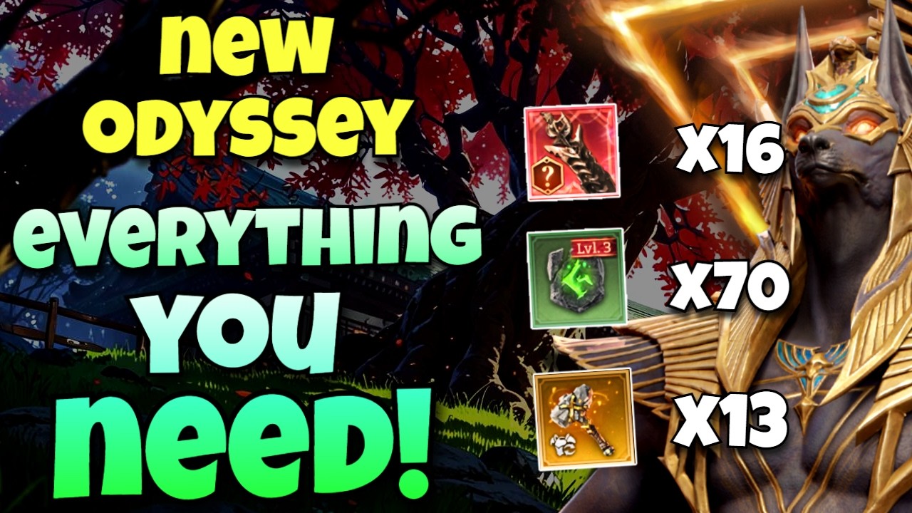 PLAN AHEAD! EVERYTHING You NEED For The New Odyssey Quests! | Watcher of Realms