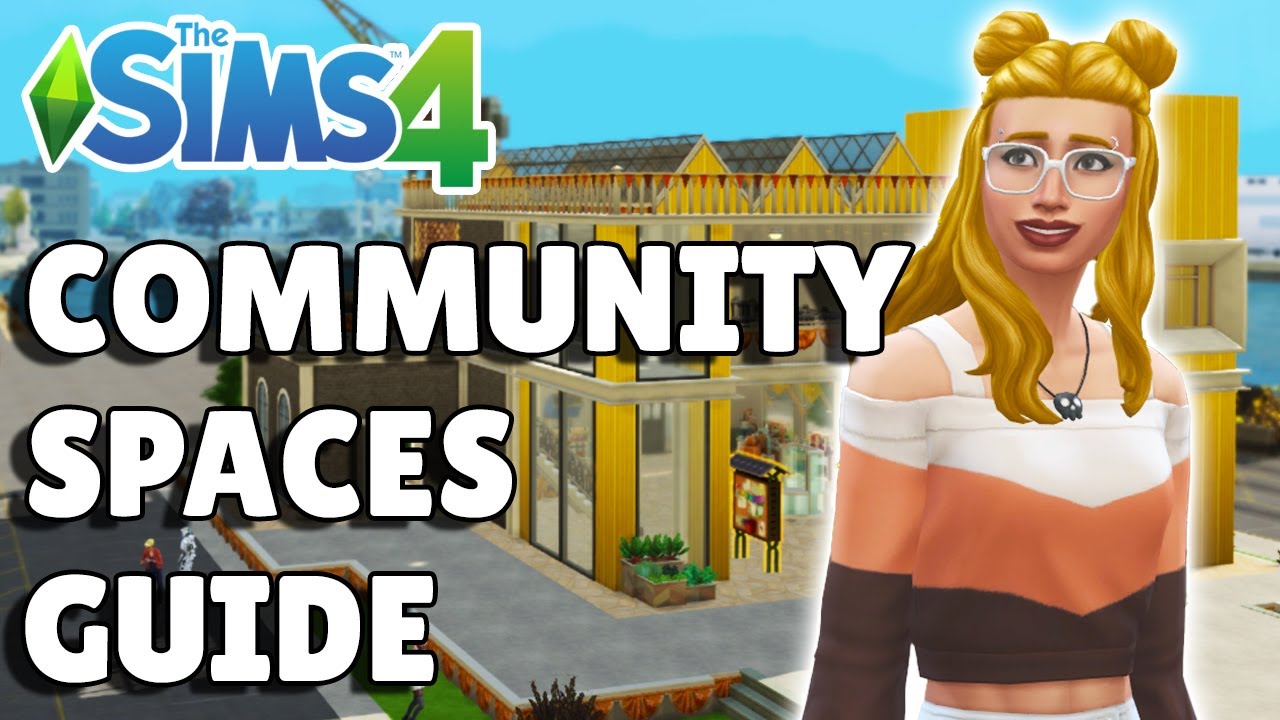 Руководство по общественным пространствам | The Sims 4 Экологичный образ жизни
