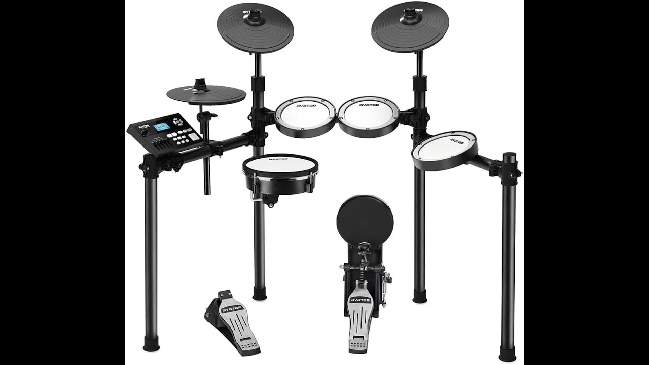 Review: SD61-5 Professional Electric Drum Set – 447 Sounds & Mesh Pads!