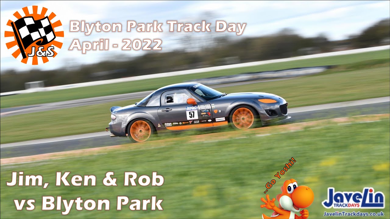 MX5 Track Day 2022 ~ Jim, Ken, and Rob Vs Blyton Park