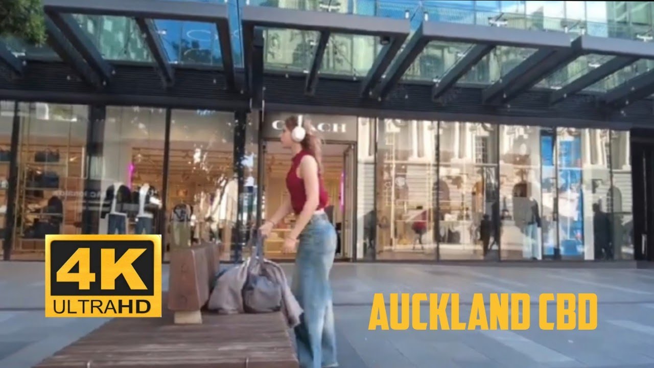 Walking tour in Auckland Britomart..wow