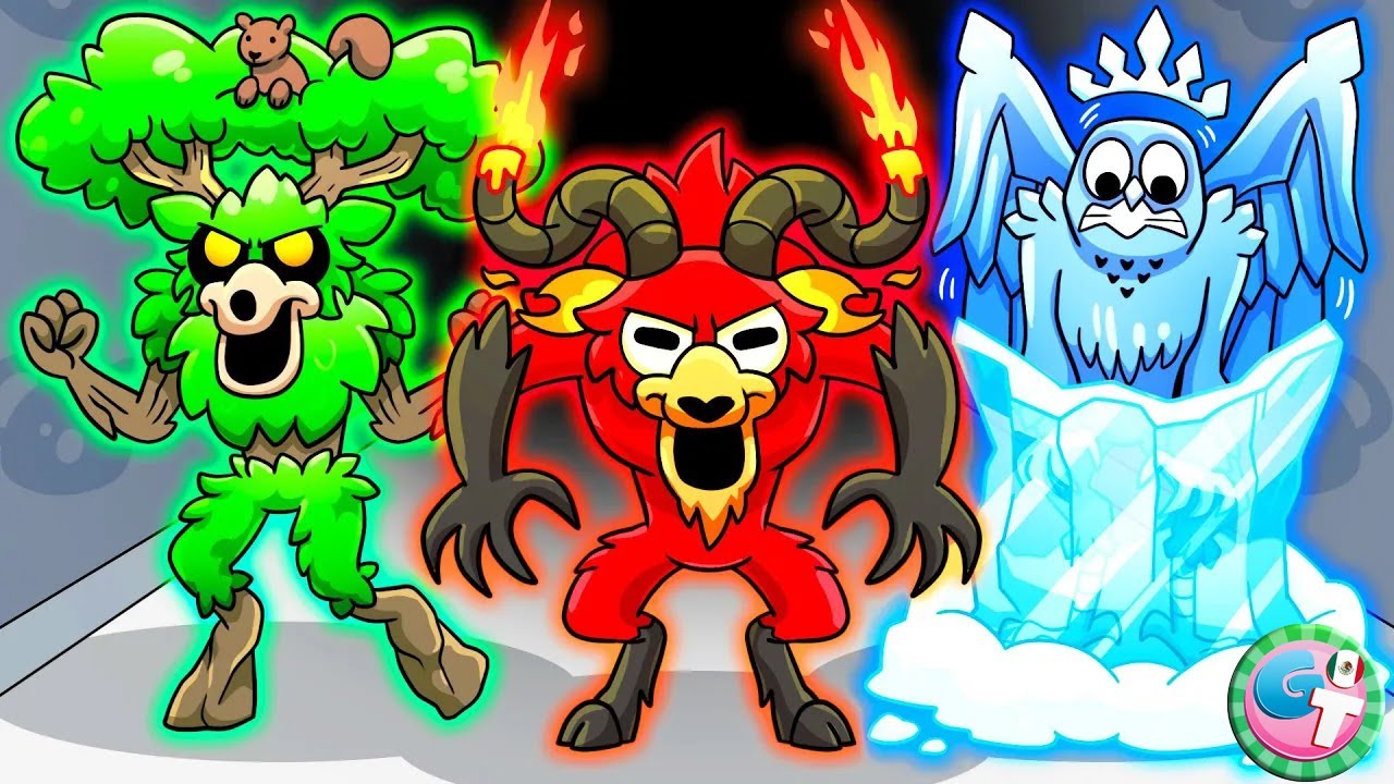 99 Noches, ¡Pero Son ELEMENTOS! (Animación)