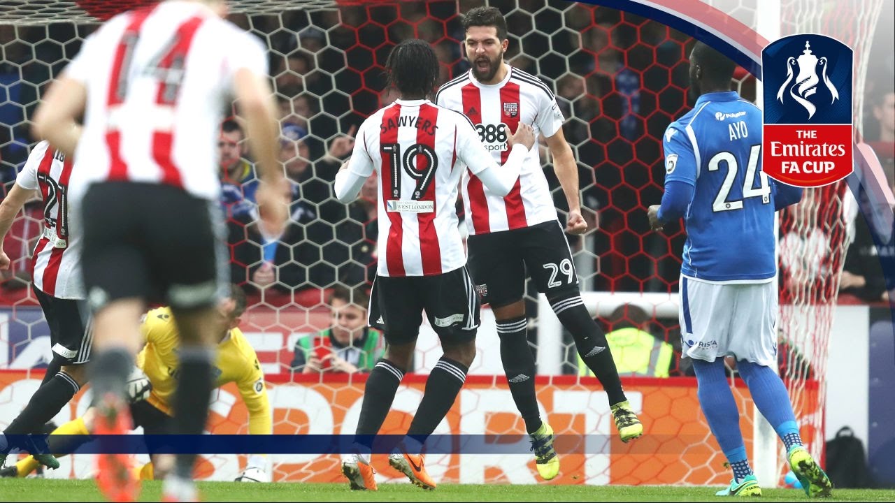 Brentford 5-1 Eastleigh - Emirates FA Cup 2016/17 (R3) | Goals & Highlights