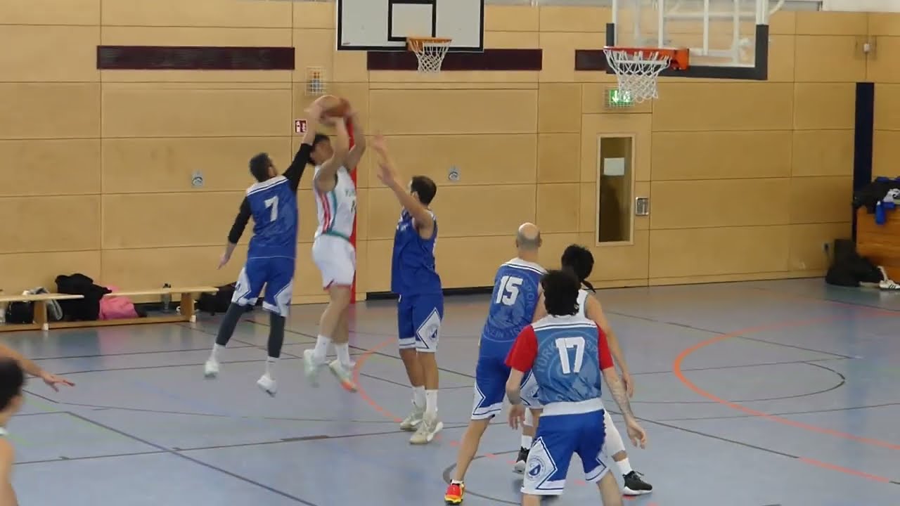 Basketball BC Lions Moabit Herren 3 vs Türkiyemspor Berlin 02 02 2025 Spiel Landesliga