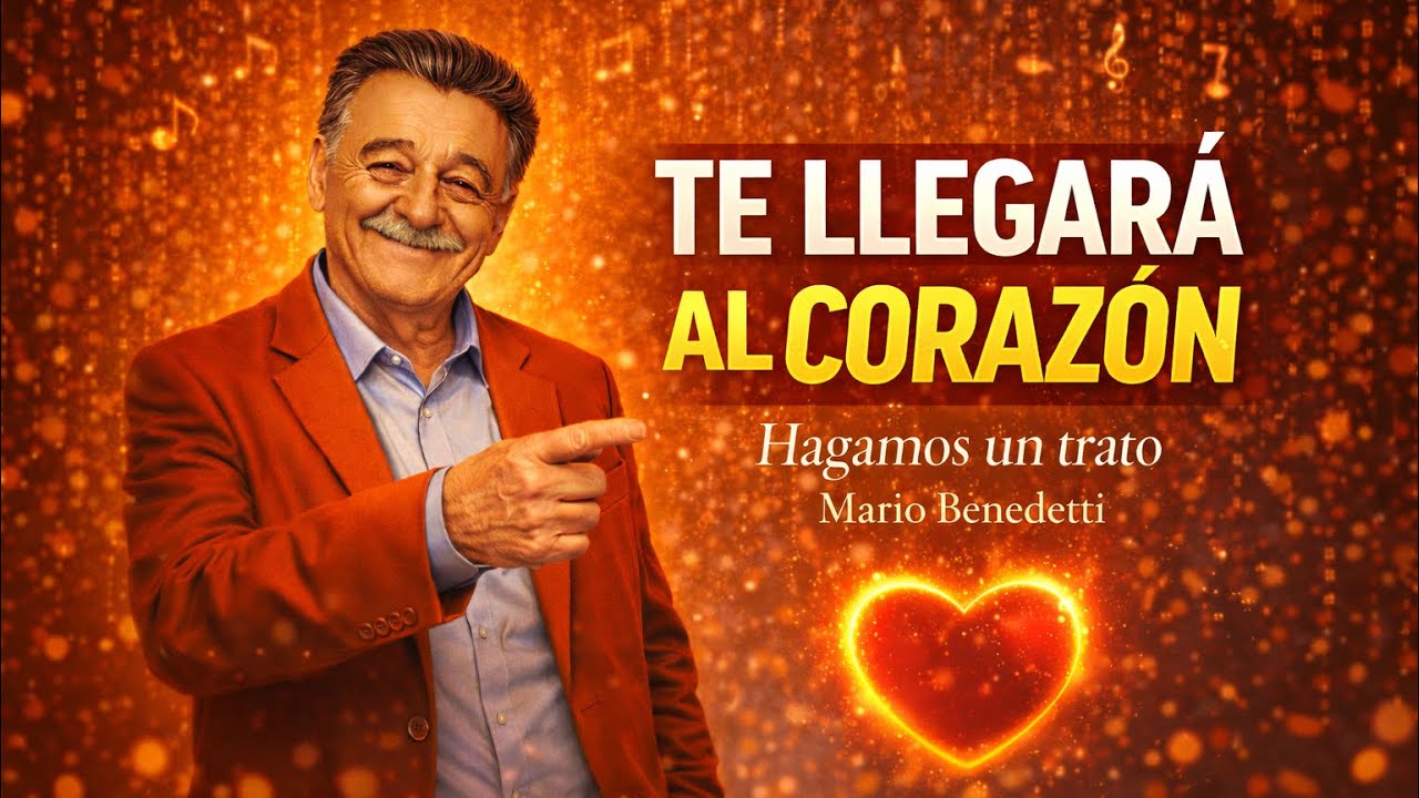 Hagamos un trato – Poema de Mario Benedetti hecho canción 🎵 | Videoclip poético