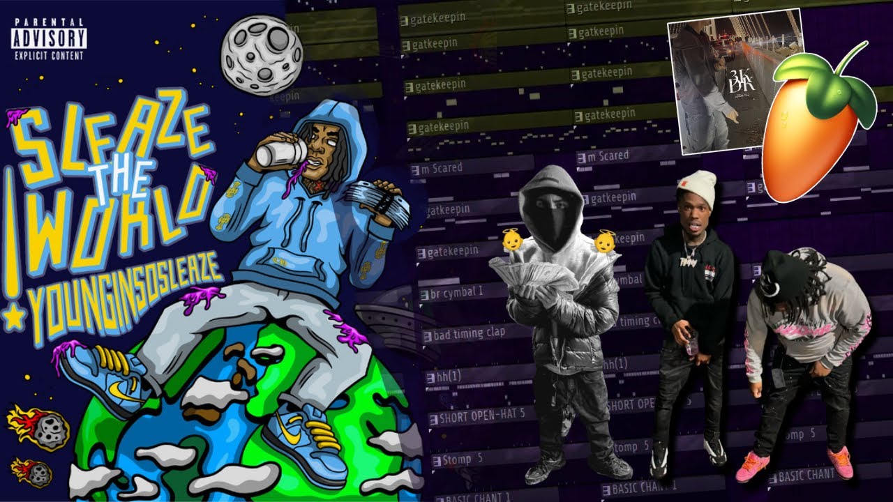 HOW TO MAKE A YOUNGINSOSLEAZE X LIL T1MMY TYPE BEAT 2025