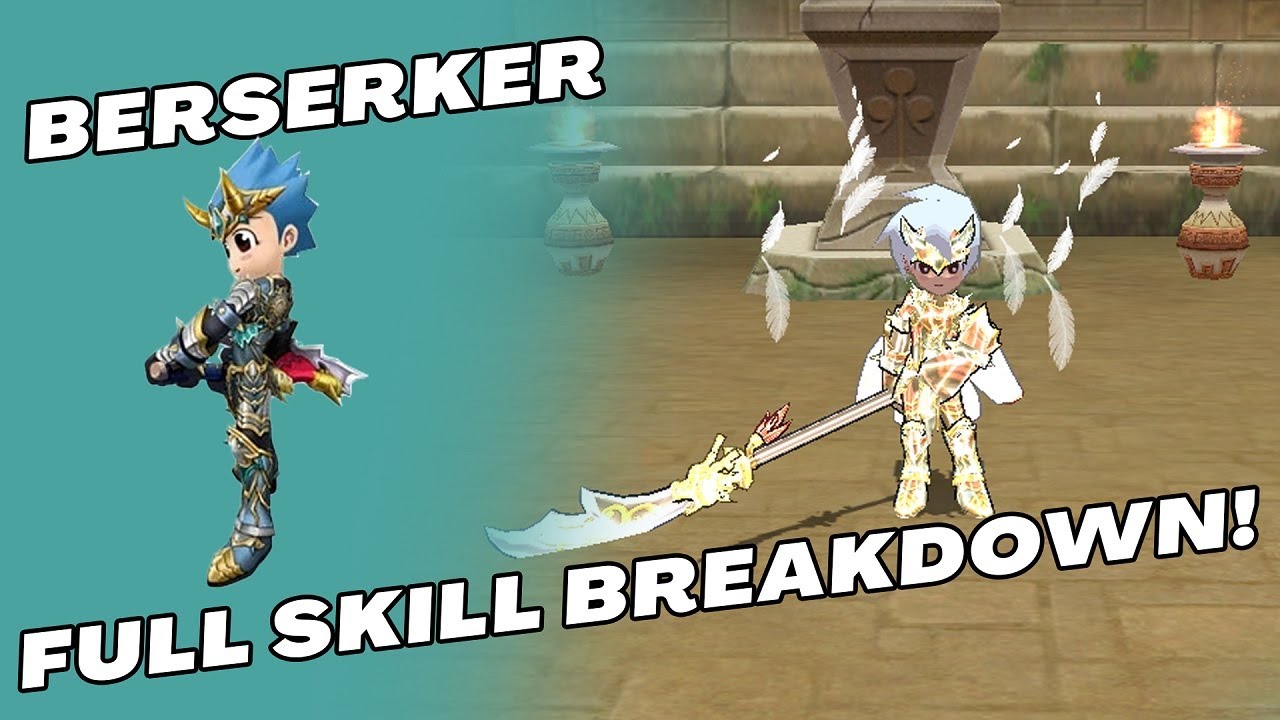 Berserker Full Skill Breakdown - Seal Online TH 2025