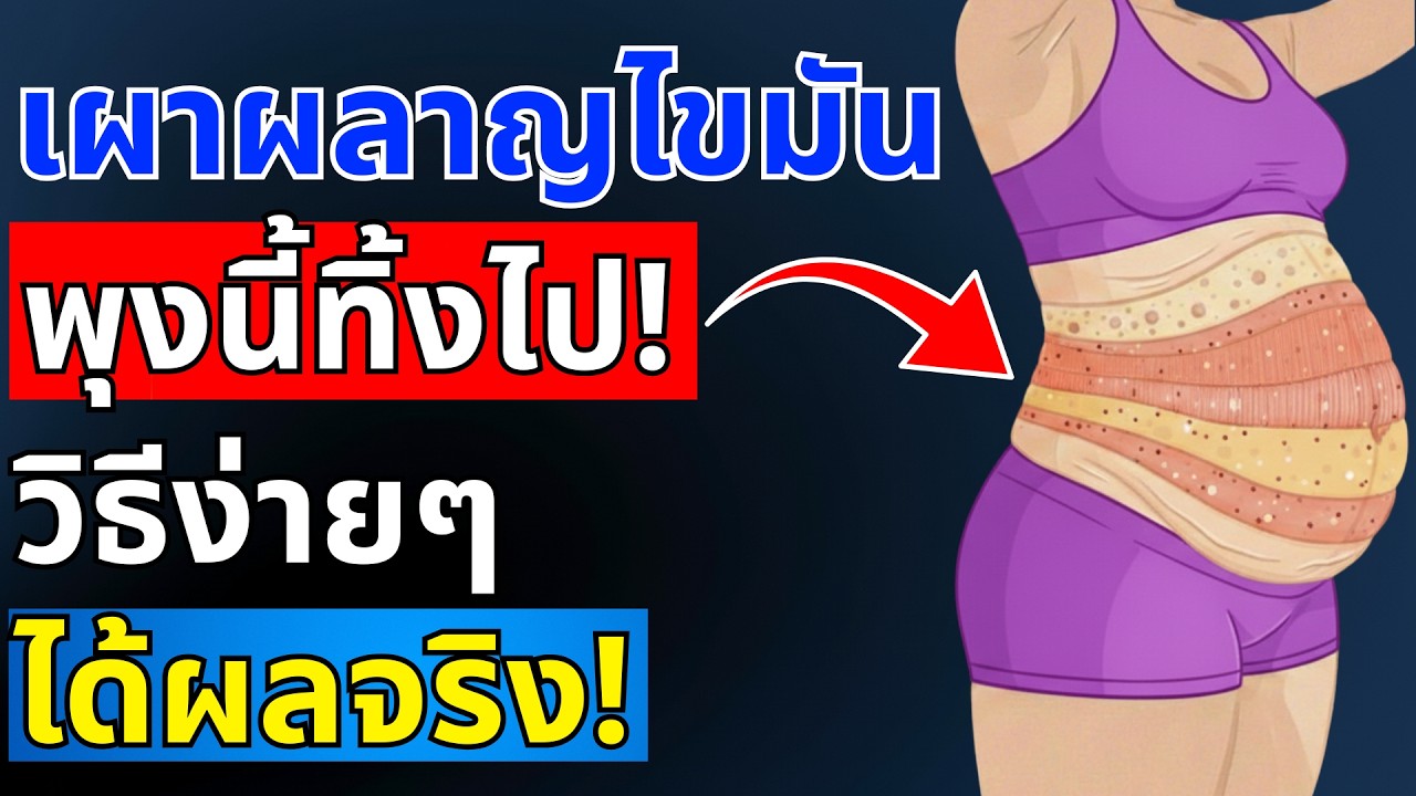 วิทยาศาสตร์พิสูจน์! วิธีเผาผลาญไขมันเร็วที่สุด ได้ผลจริง | สุขภาพผู้สูงอายุ