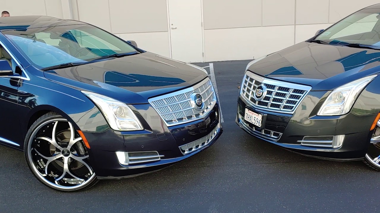 Cadillac xts on 24s