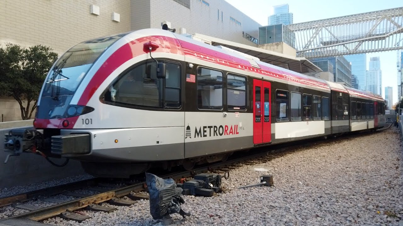 Riding Capital MetroRail Red Line, Downtown Austin to Crestview