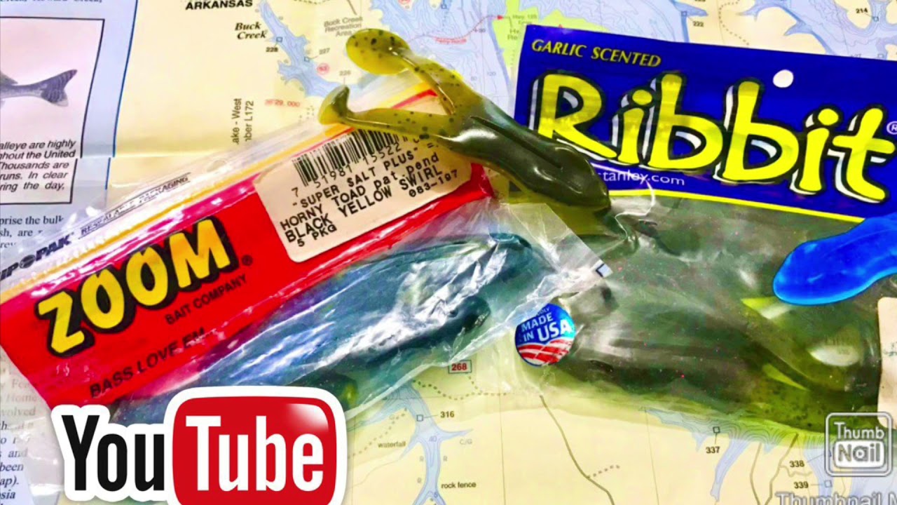 How To Rig Your Zoom Horney Toad or Stanley Ribbit To Catch More Bass