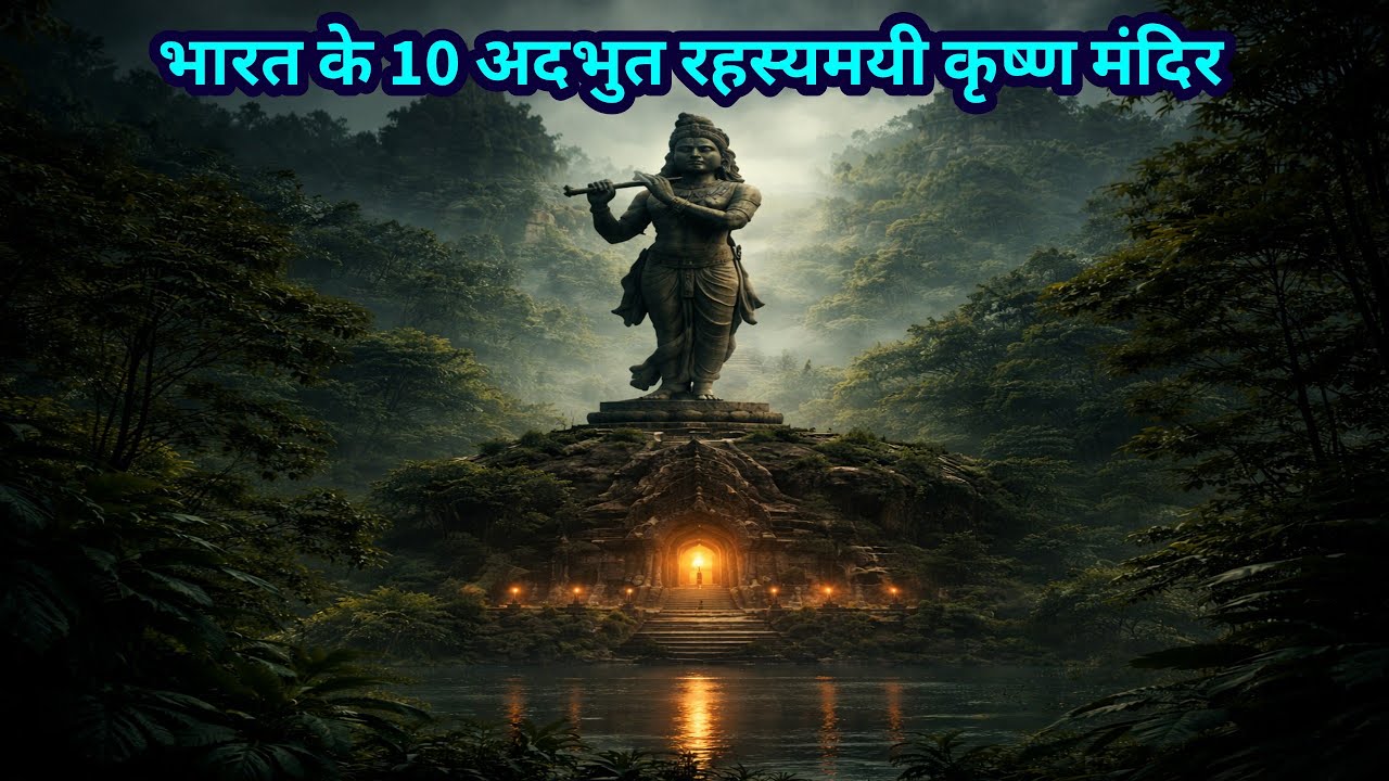 India ke 10 Adbhut Rahasyamayi Krishna Mandir | Best Krishna Temple in India