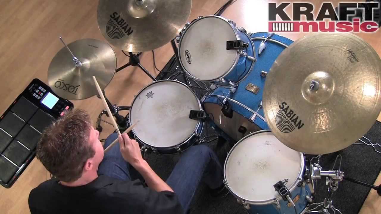 Kraft Music - Roland OCTAPAD SPD-30 Hybrid Kit Demo with Steve Fisher