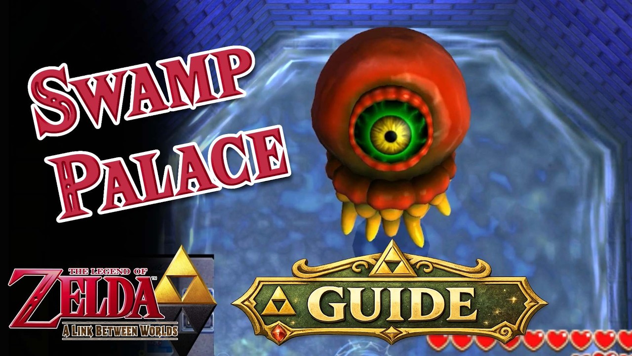 Swamp Palace 100% Guide – Blue Mail & Arrghus Boss | Zelda ALBW