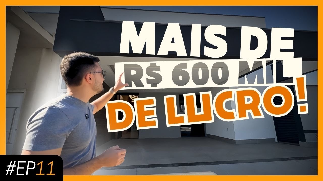 IMOVÉL DE LUXO NO LEILÃO DE IMÓVEIS | LUCRO GIGANTESCO! Ep. #11