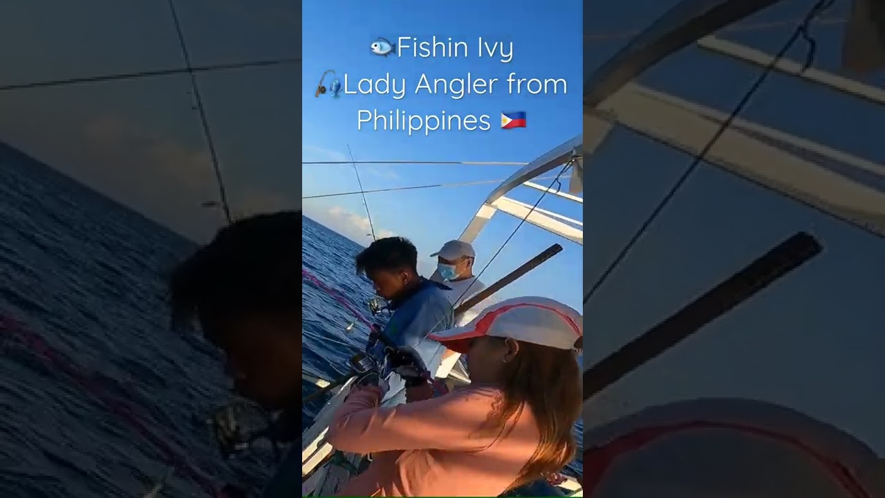 Lady Angler from Pinas 🇵🇭 #girlswhofish #ladyangler #fishinivy #mancingikan #jigging #fishingph
