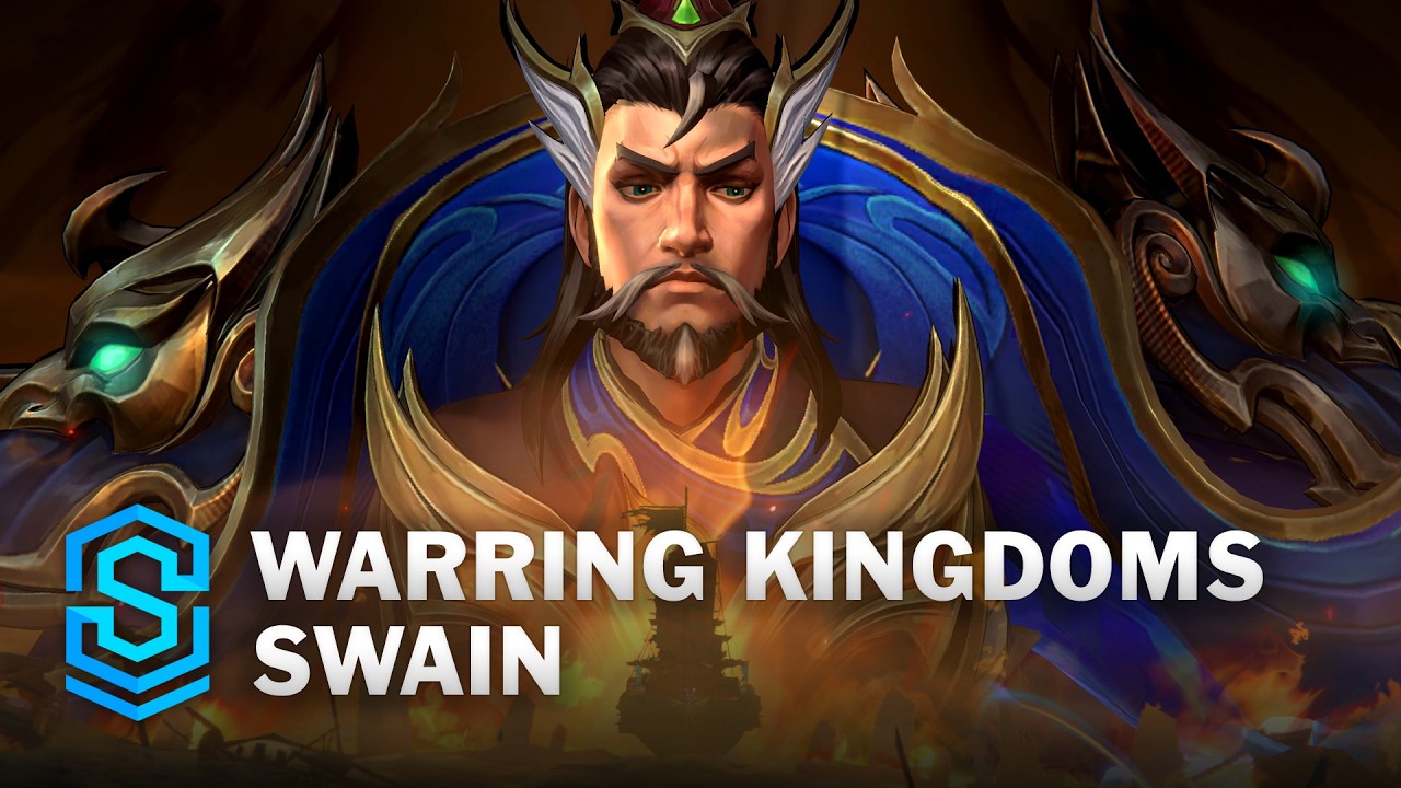 Warring Kingdoms Swain Wild Rift Skin Spotlight