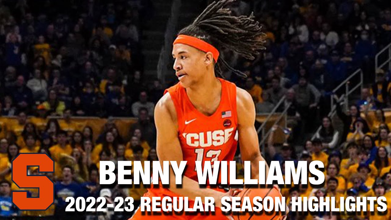 Benny Williams 2022-23 Regular Season Highlights | Syracuse Forward