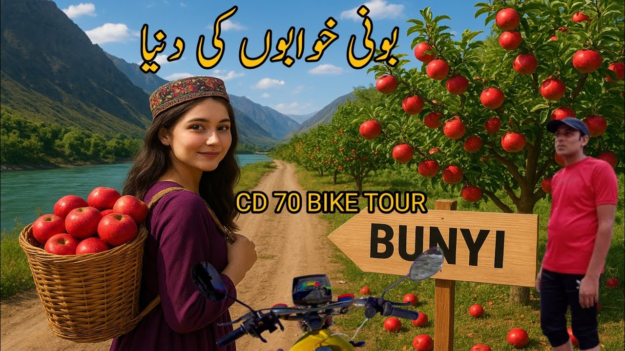 Chitral to Booni Off Road | CD70 Bike Tour Pakistan | Khatarnaak Off Road Track in Chitral