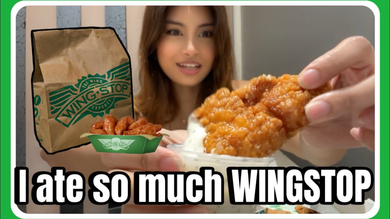 Eating WINGSTOP