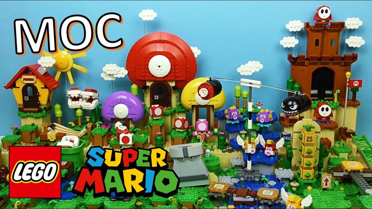 GRZYBOWE KRÓLESTWO 🍄 / MUSHROOM KINGDOM / MAKIETA | Maciek i Klocki
