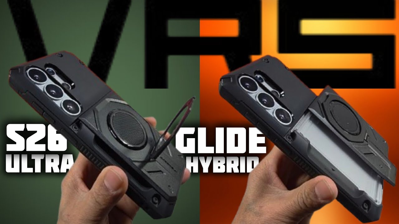 Гибридный магнитный чехол VRS Glide для Samsung Galaxy S26 Ultra | с подставкой