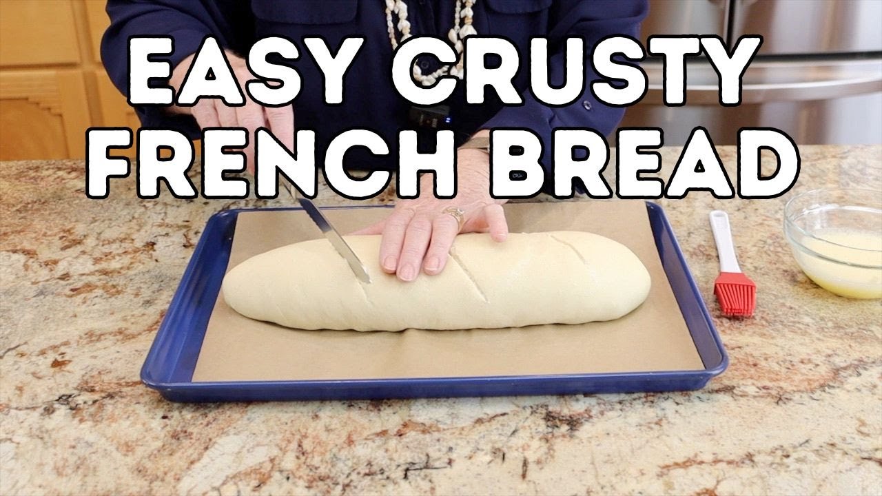 Easy Crusty French Bread
