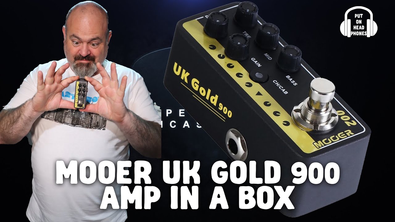 MOOER UK GOLD 900 AMP В КОРОБКЕ
