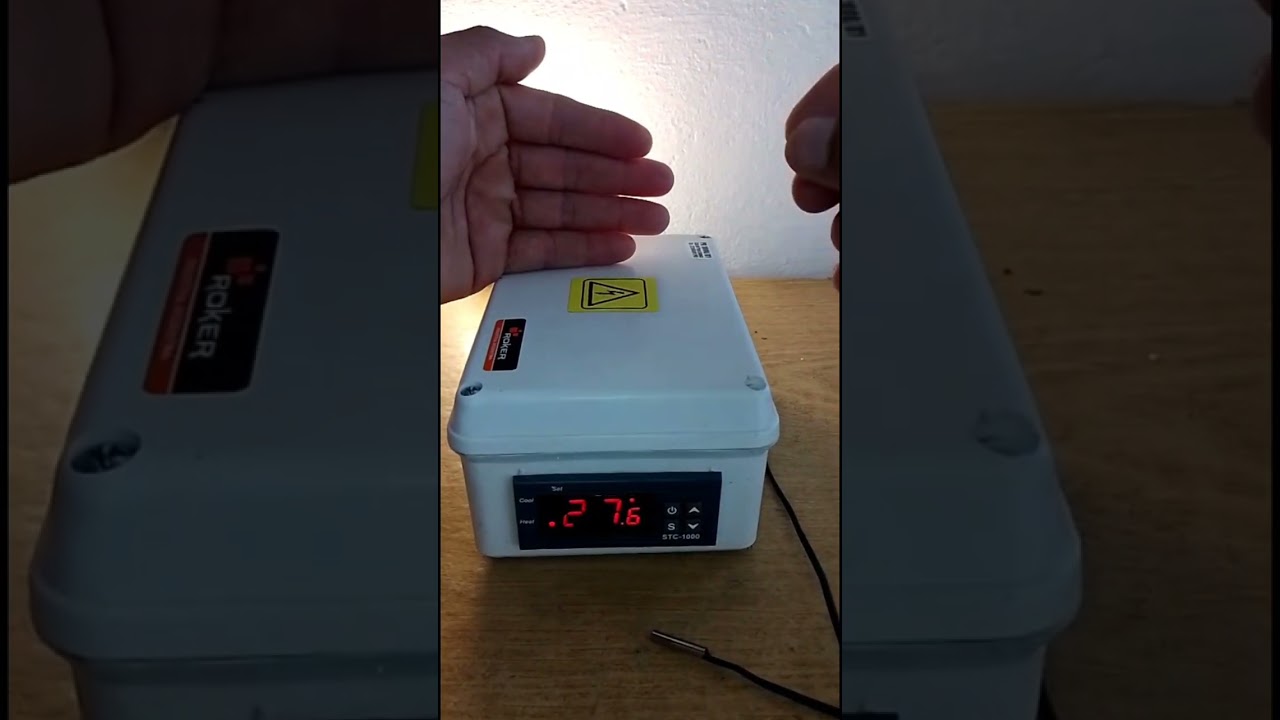 Programación de Termostato STC 1000 modo calefacción.