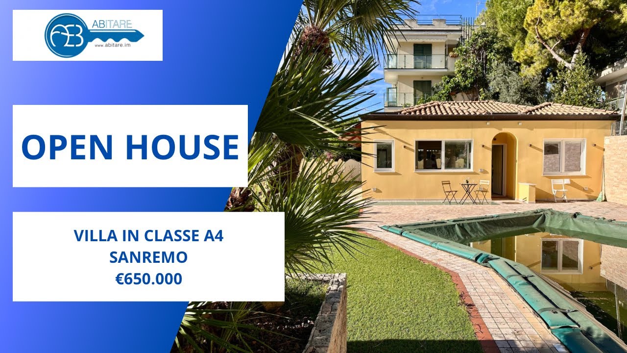 🏡VILLA IN VENDITA A 50 METRI DAL MARE CON PISCINA
