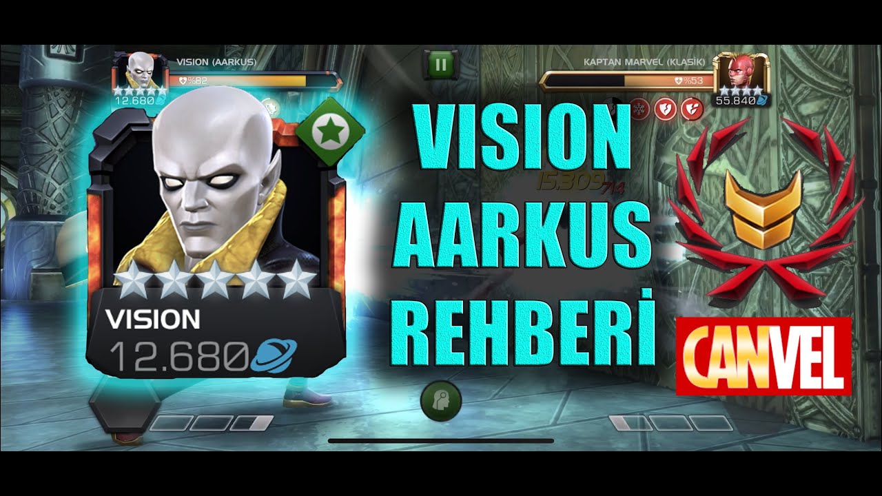 VISION AARKUS NASIL KULLANILIR VE DÖVÜLÜR - MCOC