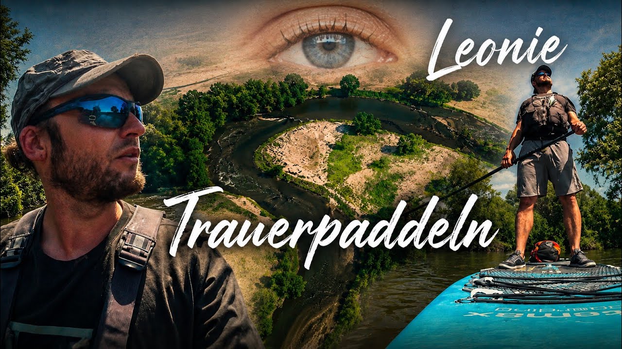 Trauerarbeit auf dem SUP  – Paddeln zur renaturierten Regnitz bei Erlangen- Hüttendorf
