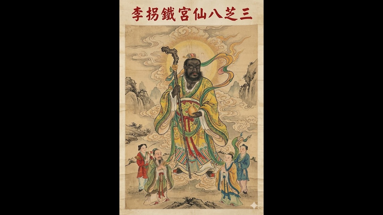 三芝八仙宮建廟由來，罕見主祀凝陽帝君李鐵拐，李鐵拐成仙由來