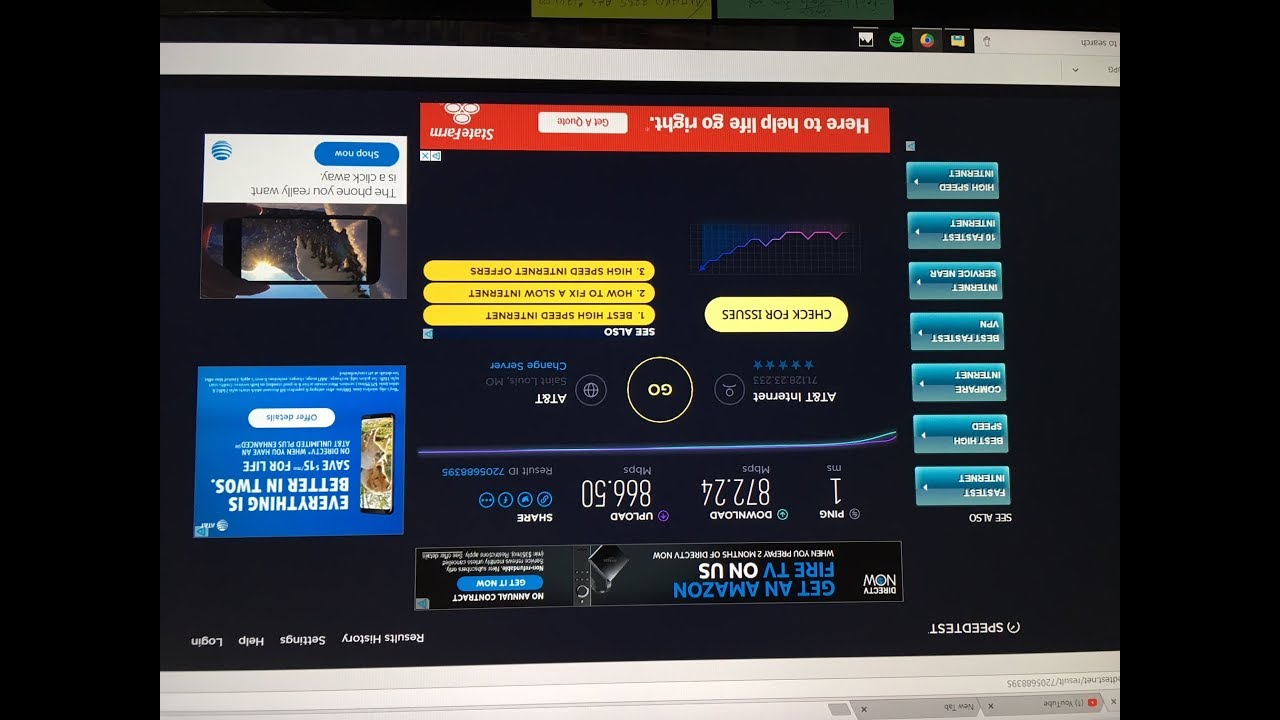 ATT Fiber 1000Mbps Review!!!!