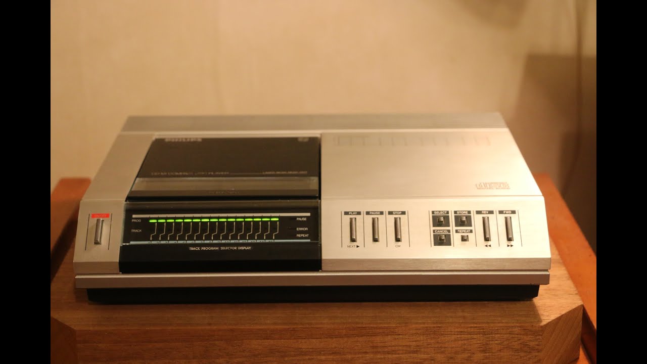 Vintage CD Player Philips CD101 (1983)