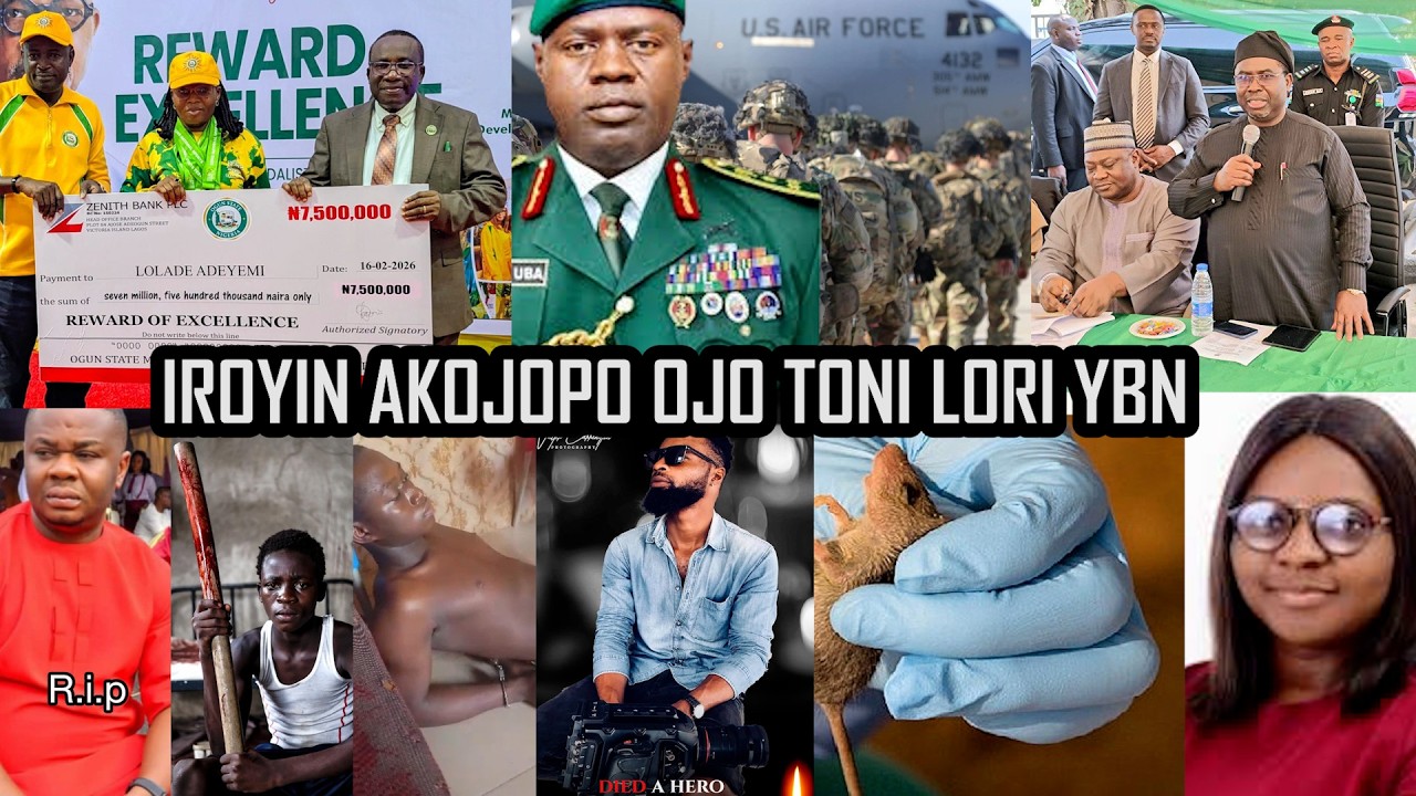 LATEST & TRENDING NEWS FOR THE DAY...IROYIN AKOJOPO AGBEYEWO LORI YBN..NIGERIA & YORUBA NATION NEWS