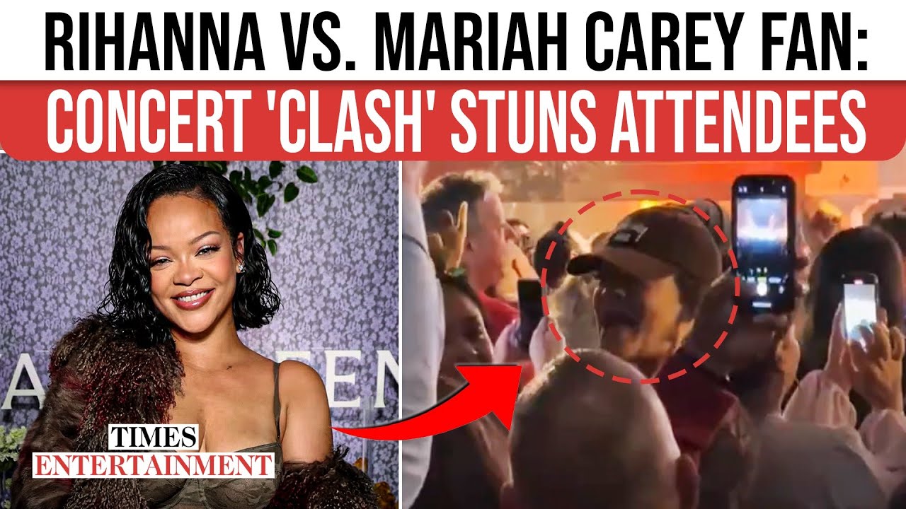 VIRAL: Rihanna's 'HEATED' Fan Confrontation At Mariah Carey Concert Sparks HUGE Backlash Online